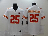 Nike Chiefs 25 Clyde Edwards Helaire White Vapor Untouchable Limited Jersey,baseball caps,new era cap wholesale,wholesale hats